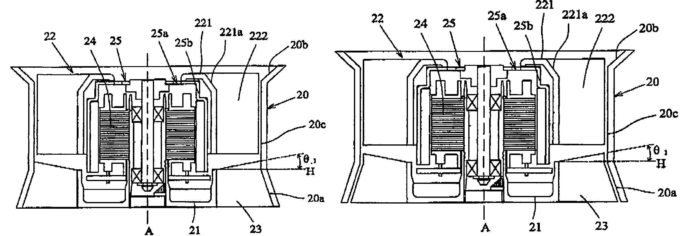 Heat-dissipating fan and its housing