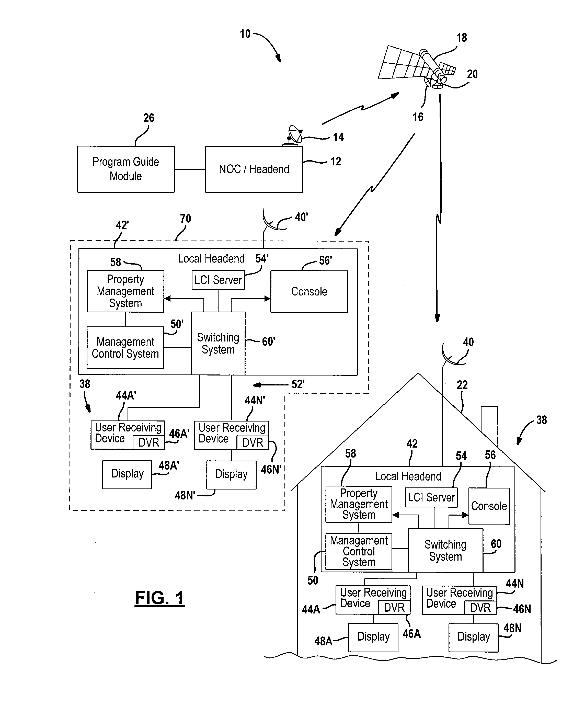 Aggregated content distribution system and method for operating the same