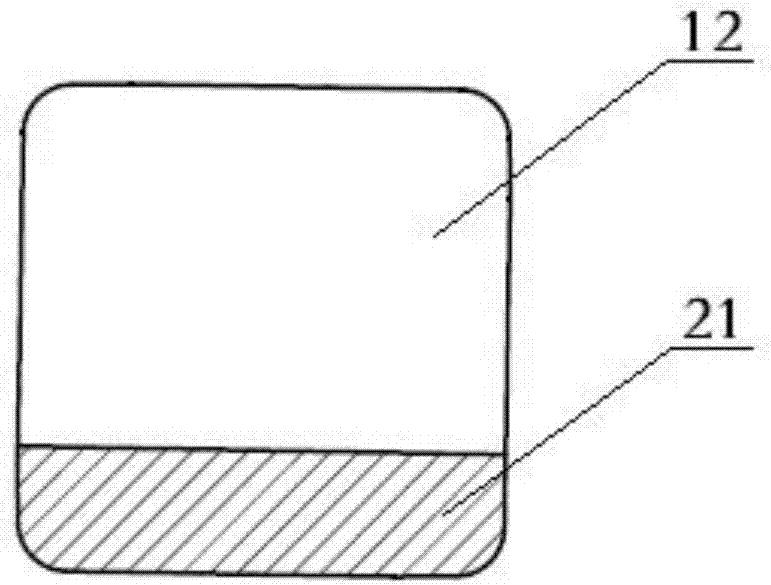 Indexable face milling blade and face milling tool bit using same