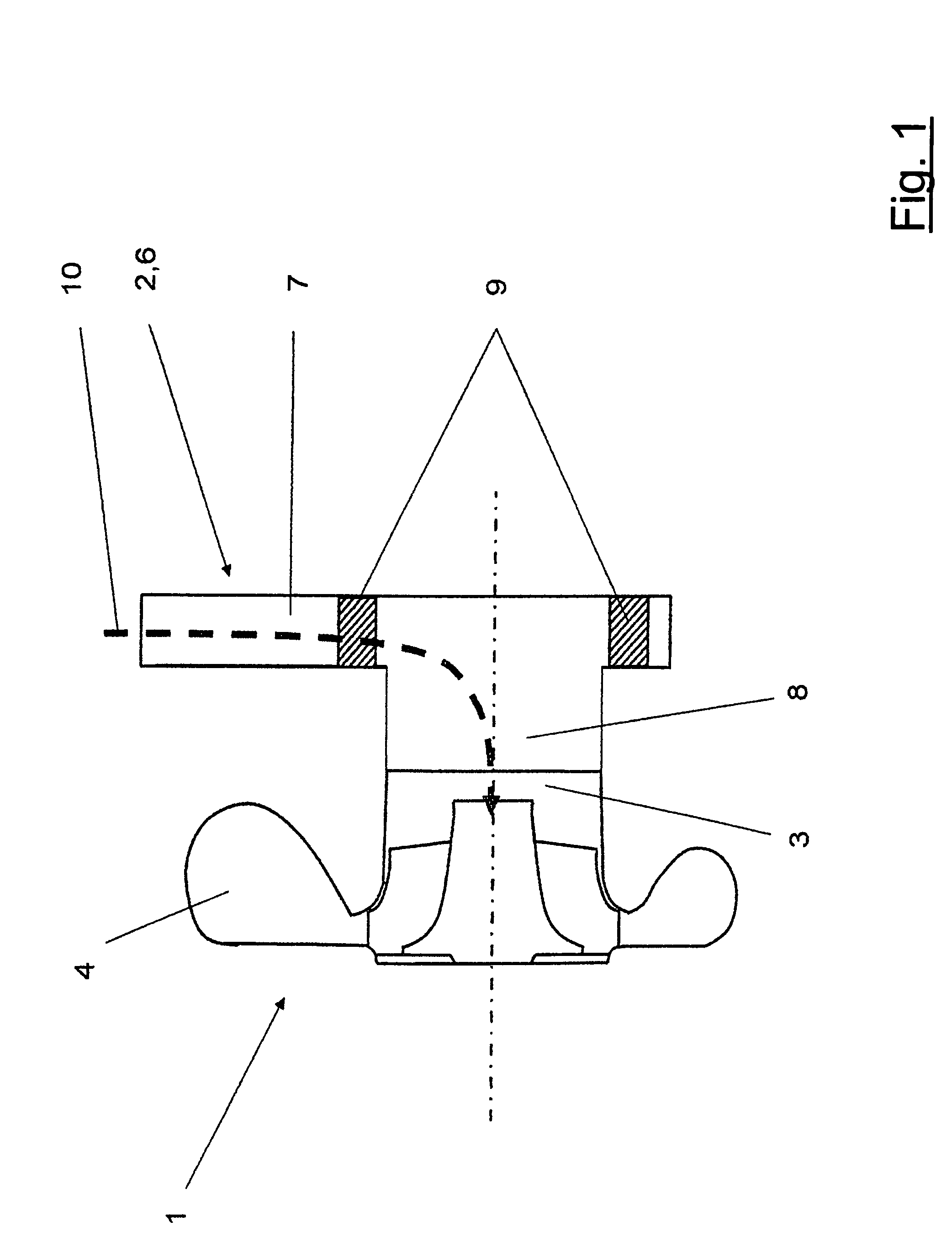 Swirl generator for a radial compressor
