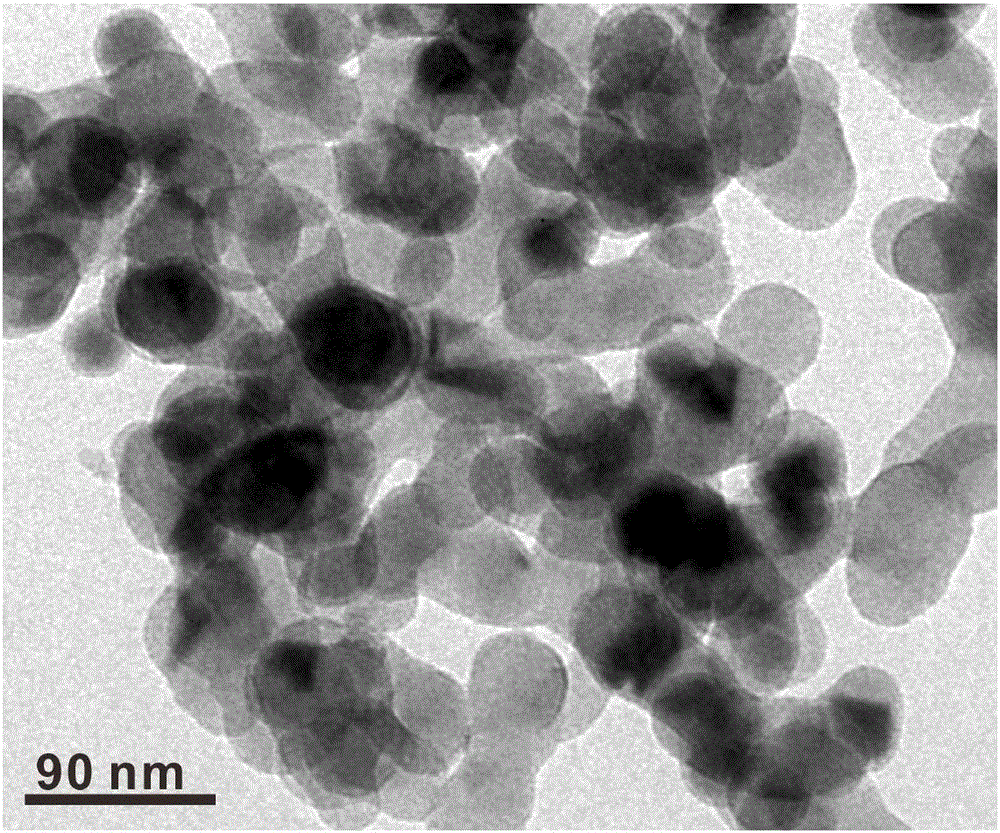 Preparation method of porous oxide-coated battery silicon anode material