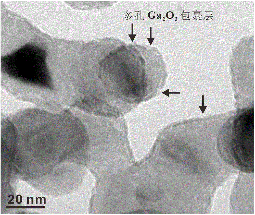 Preparation method of porous oxide-coated battery silicon anode material