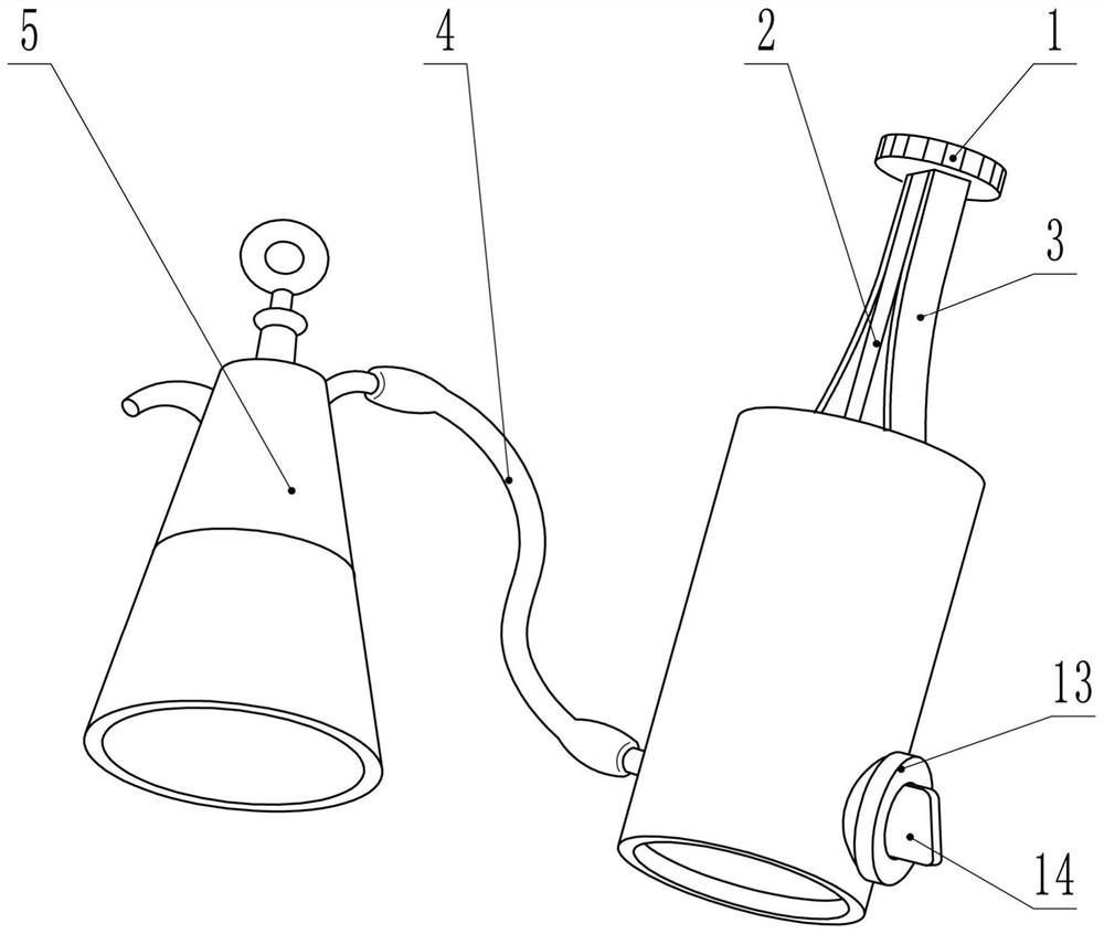 A pressure-adjustable midwifery device