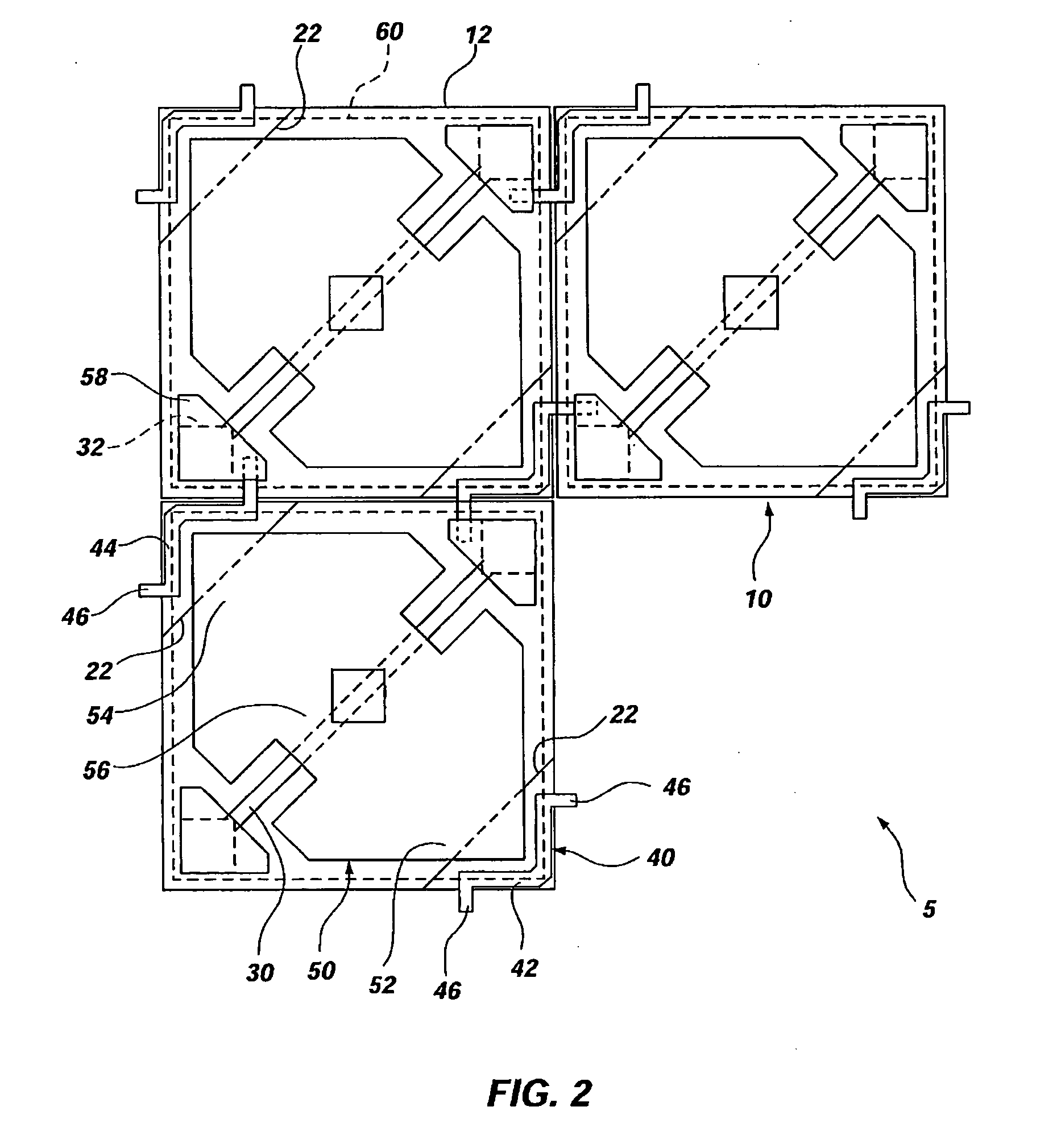 Micro mirror device with adjacently suspended spring and method for the same