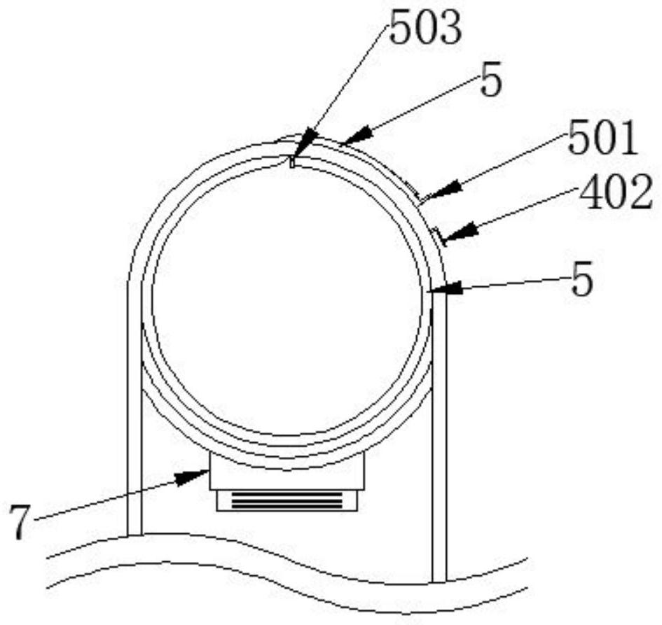 Coring device for compression-resistant core sample of highway pavement