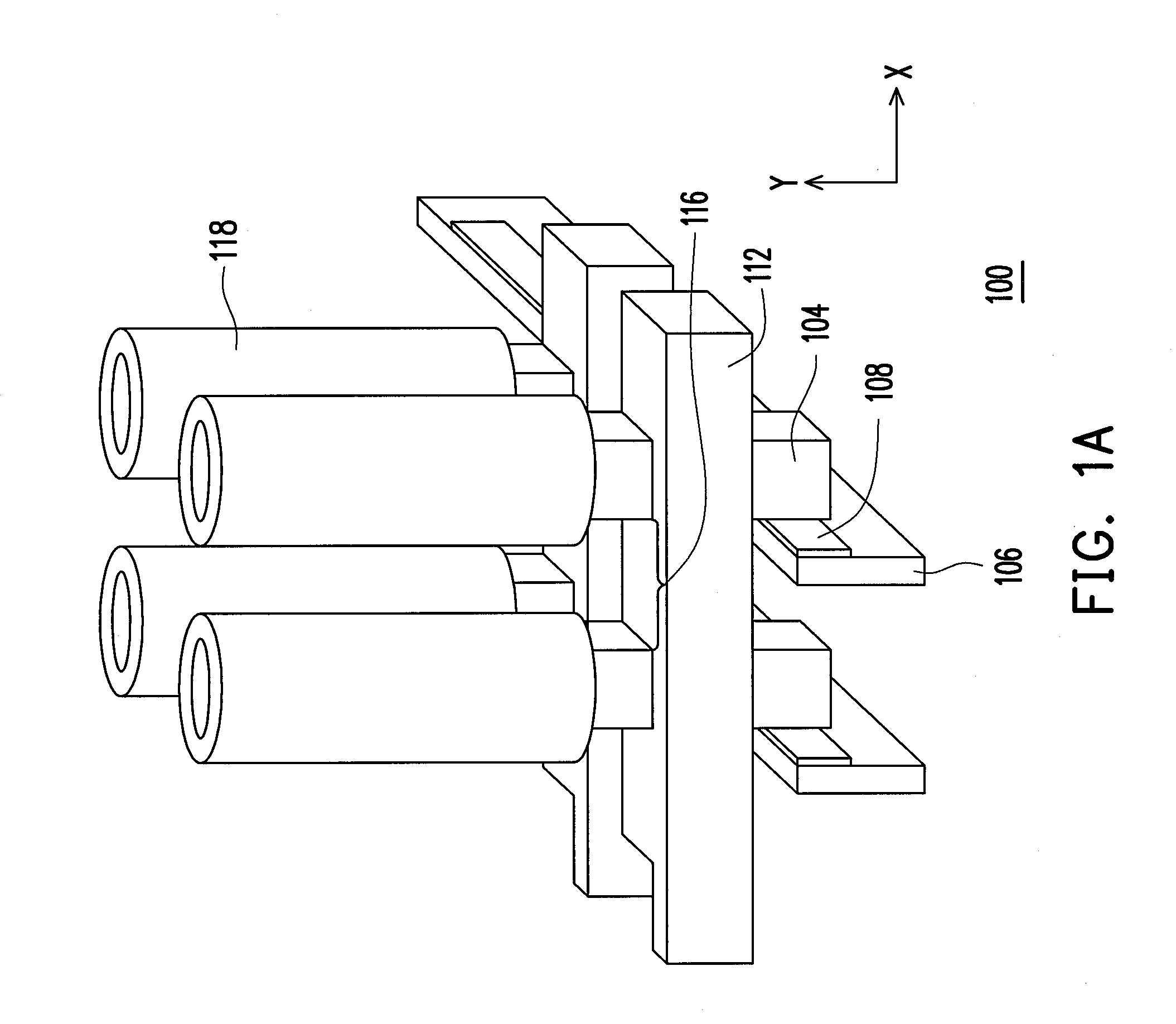 Vertical channel transistor array and manufacturing method thereof