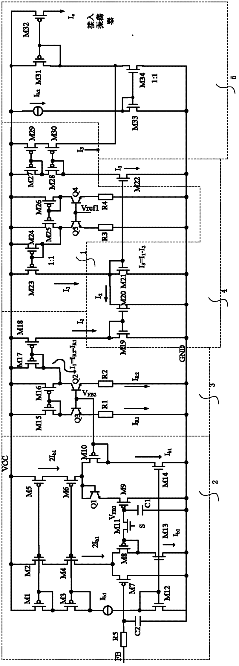 pfm constant current control circuit applied in ac-dc converter