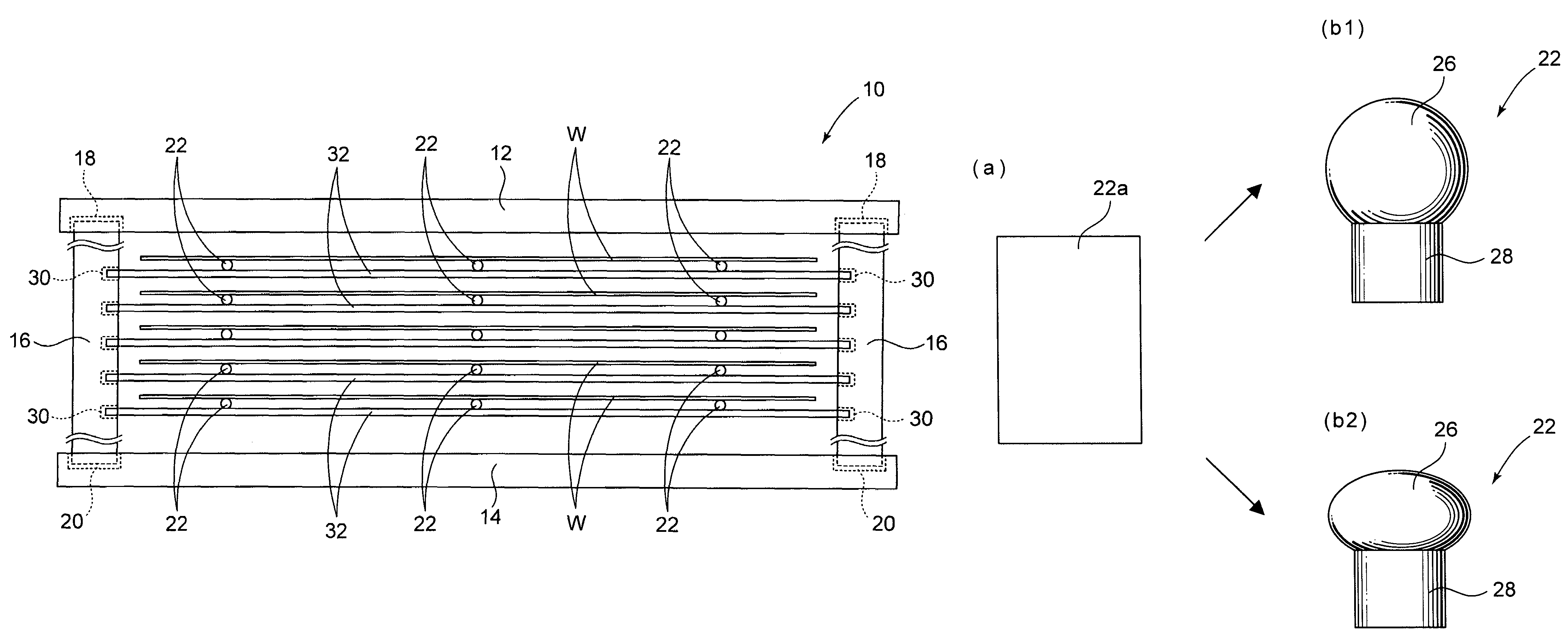 Wafer support tool for heat treatment and heat treatment apparatus