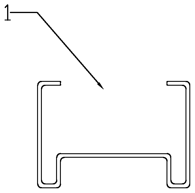 Ultrahigh large-breadth glass partition fine frame structure