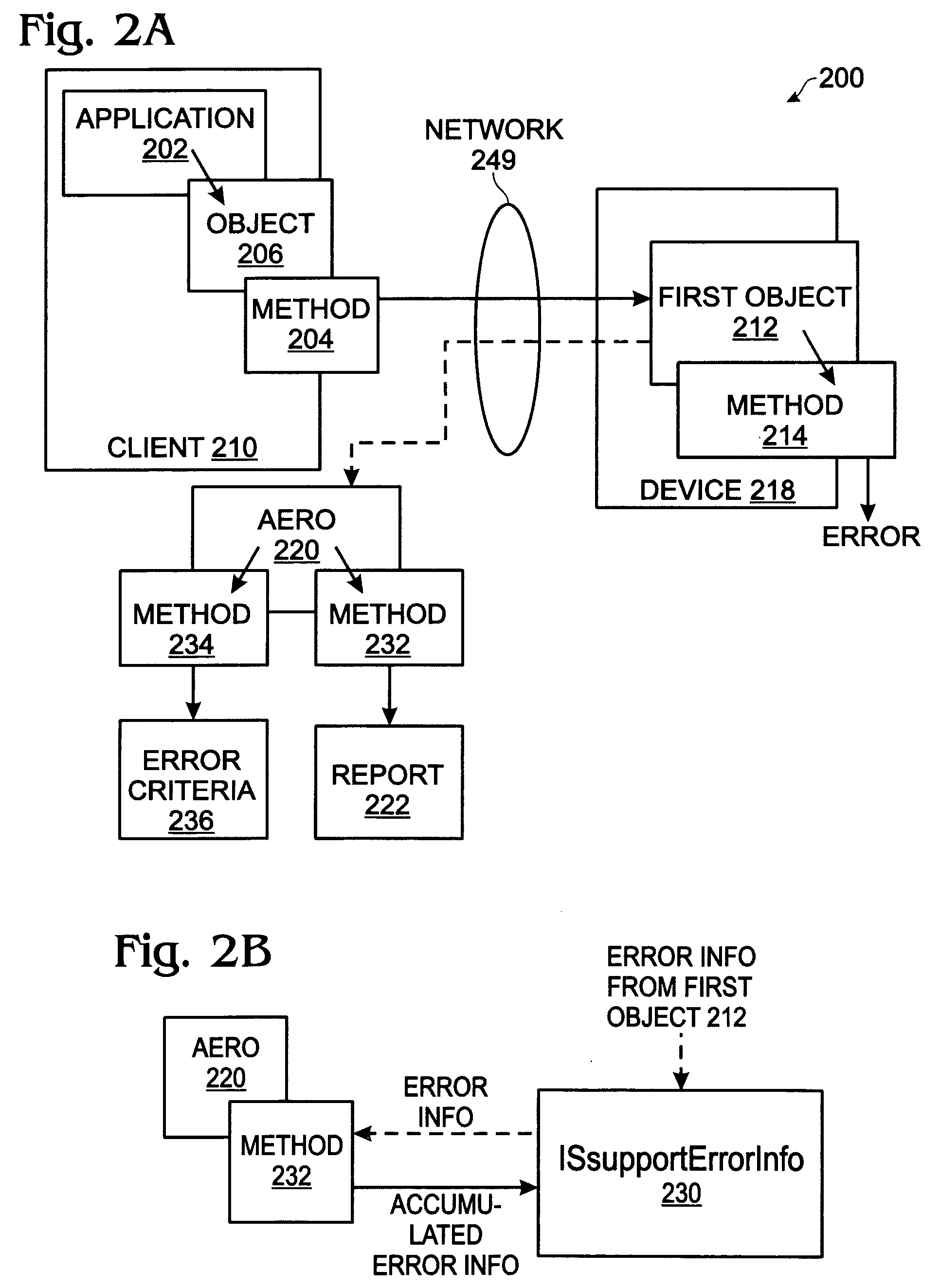 System and method for error reporting