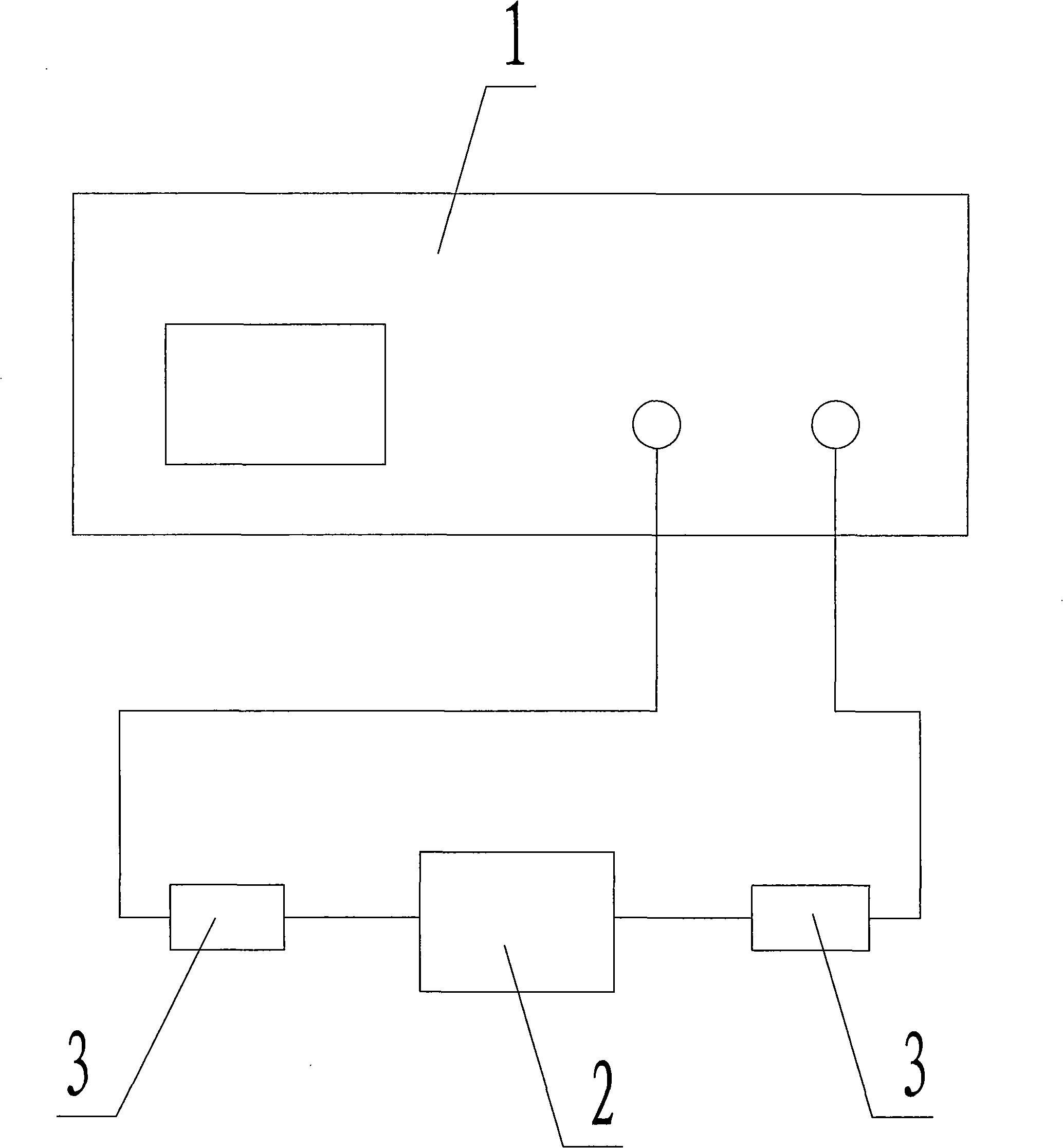 Anti-electromagnetic radiation textile simulating and testing instrument