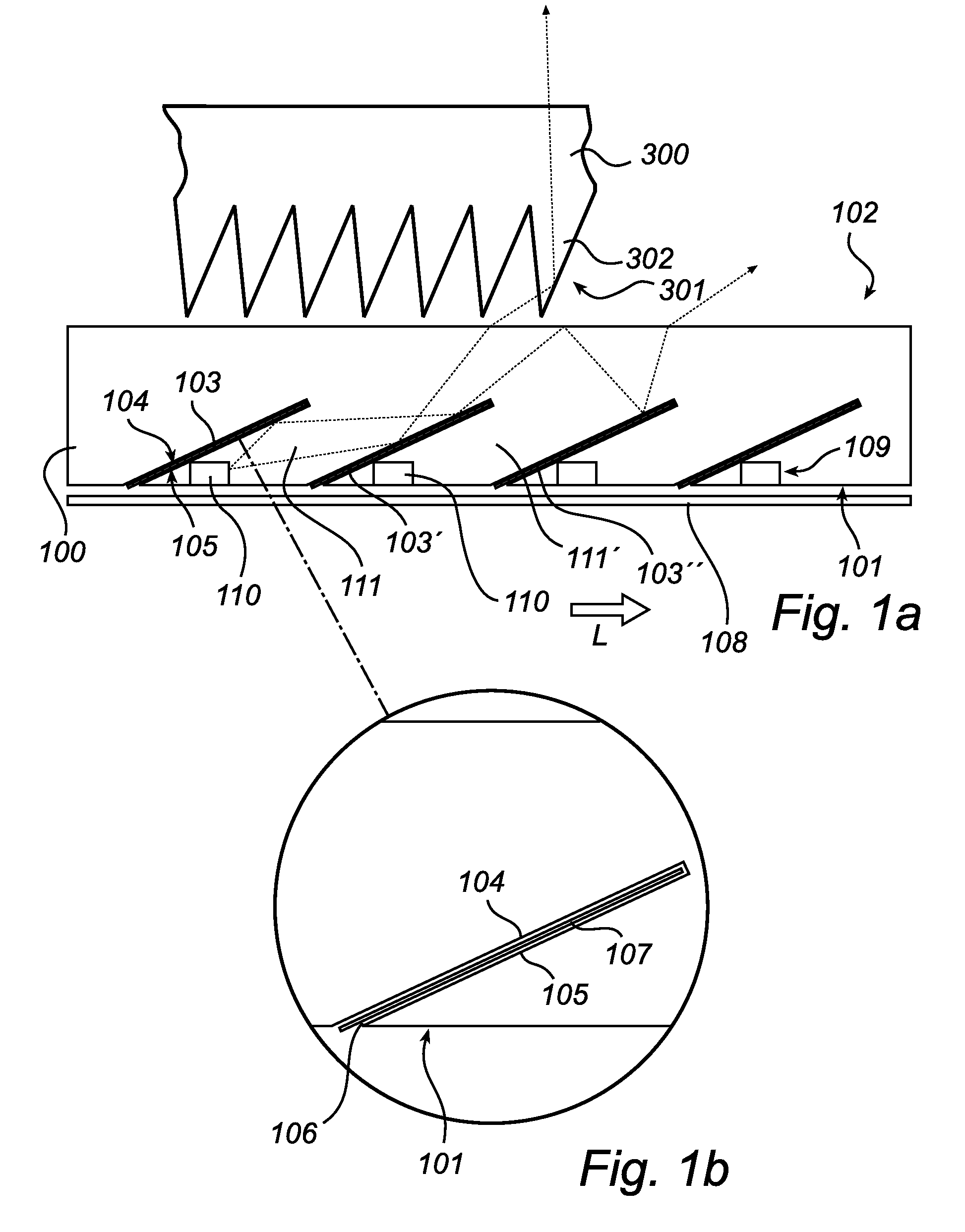 Flat and thin LED-based luminary