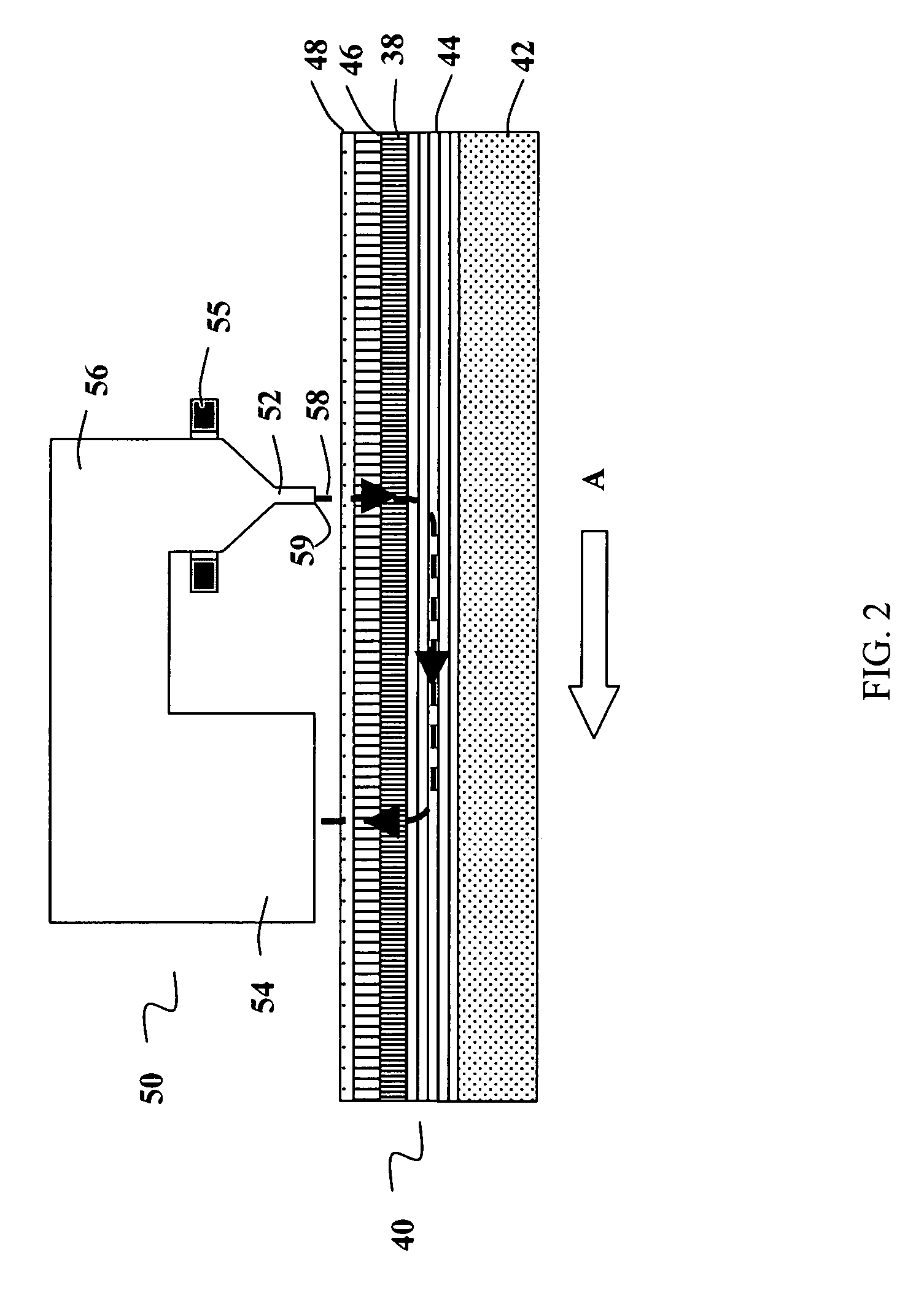 Composite magnetic recording structure having a metamagnetic layer with field induced transition to ferromagnetic state