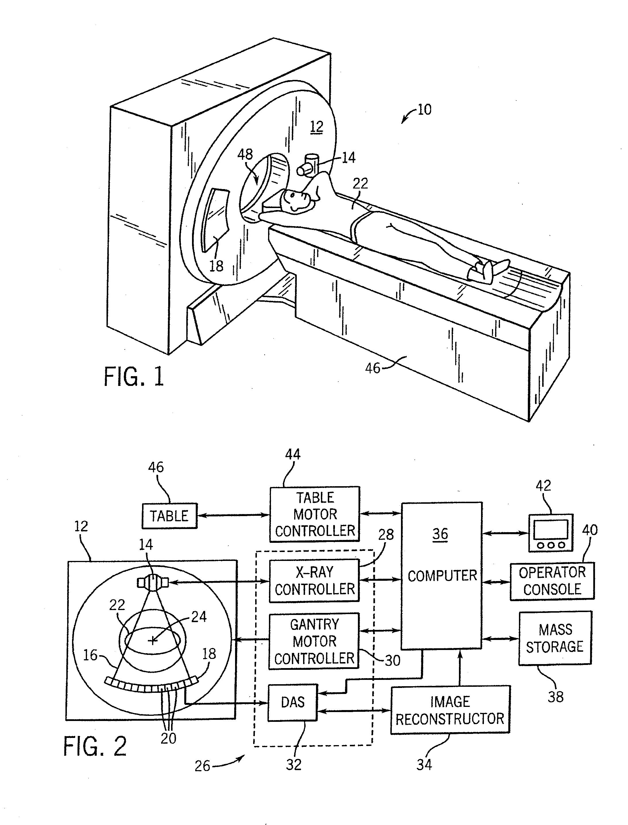 Method and system for radiographic imaging with organ-based radiation profile prescription