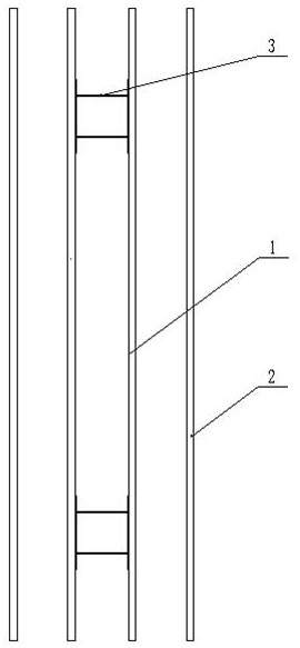 A Construction Method of Shear Walls on Both Sides in a Narrow Space