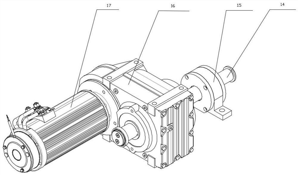 Omni-directional forklift AGV device