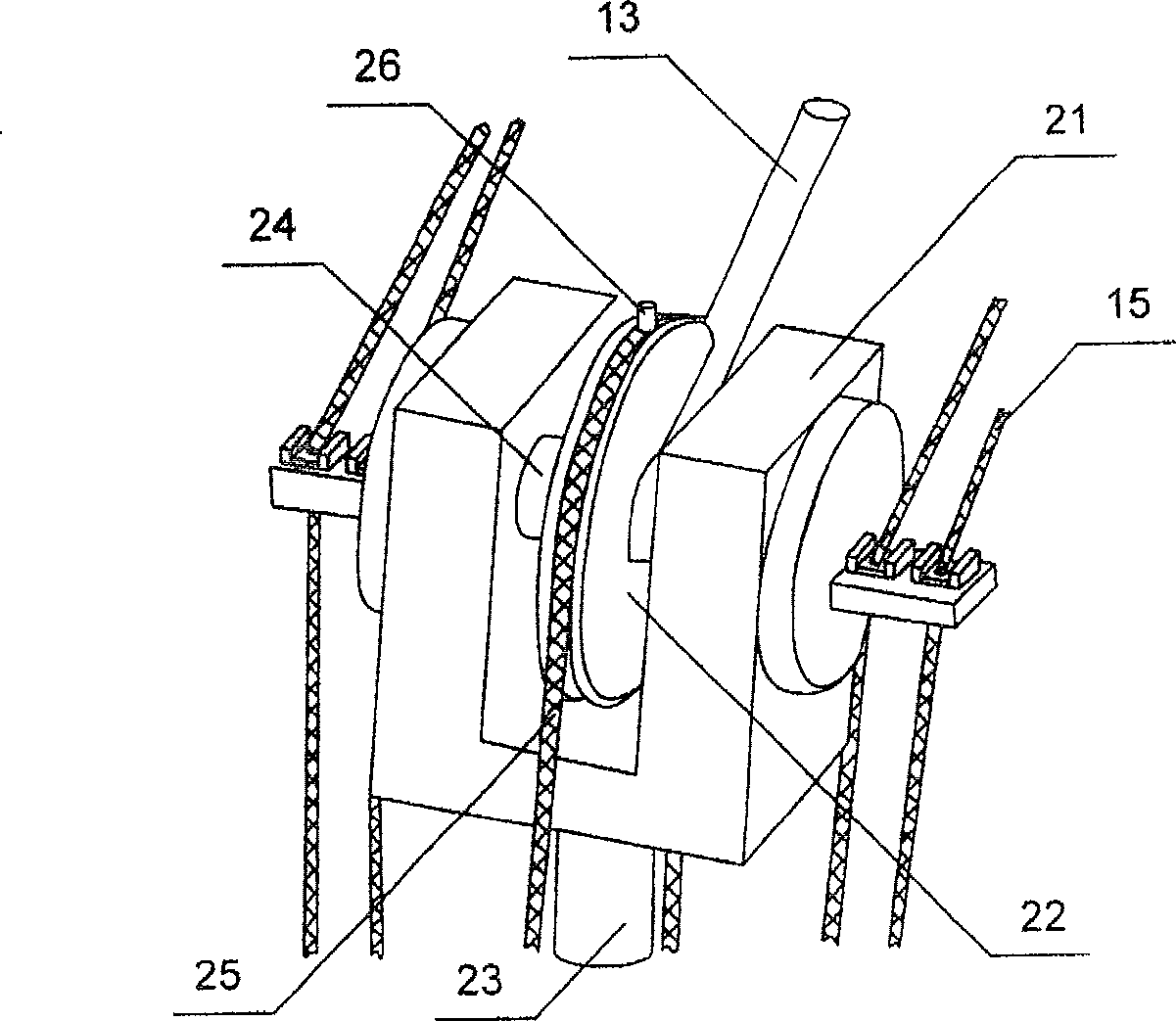 A rope-driven redundancy mechanical arm