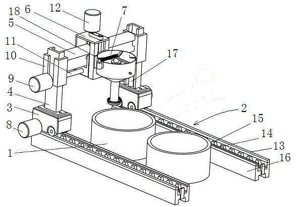 Gantry fermented grain automatic loading machine and loading method
