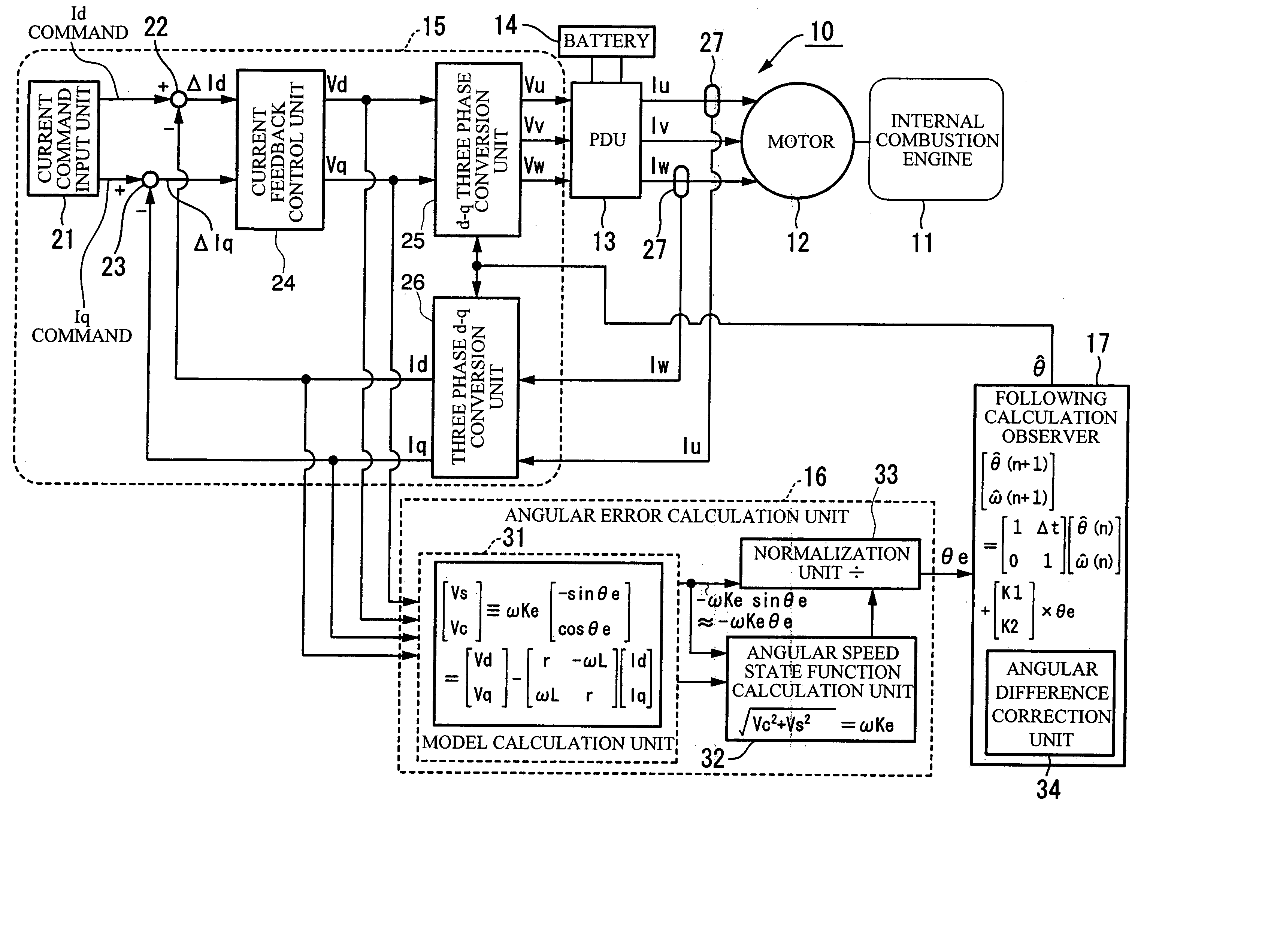 Control apparatus for brushless DC motor
