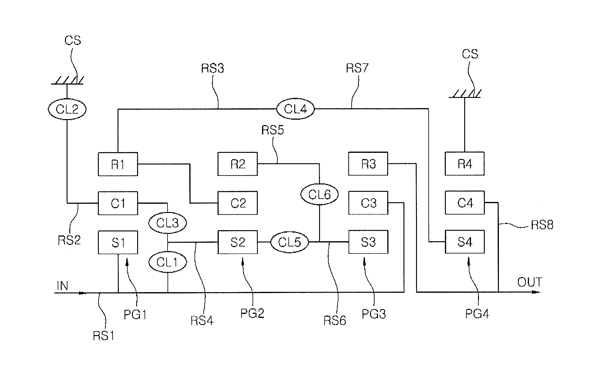 Multi-stage transmission for vehicle