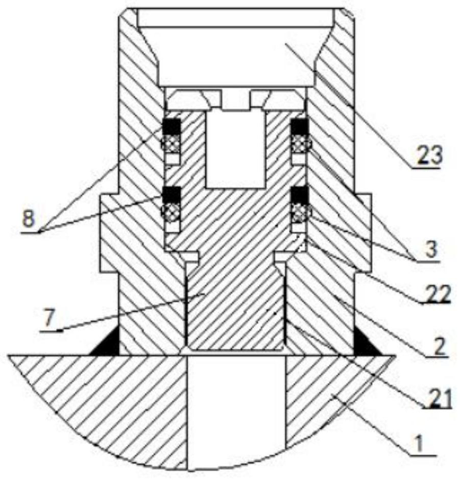 A liquid rocket engine exhaust blowing treatment device and method