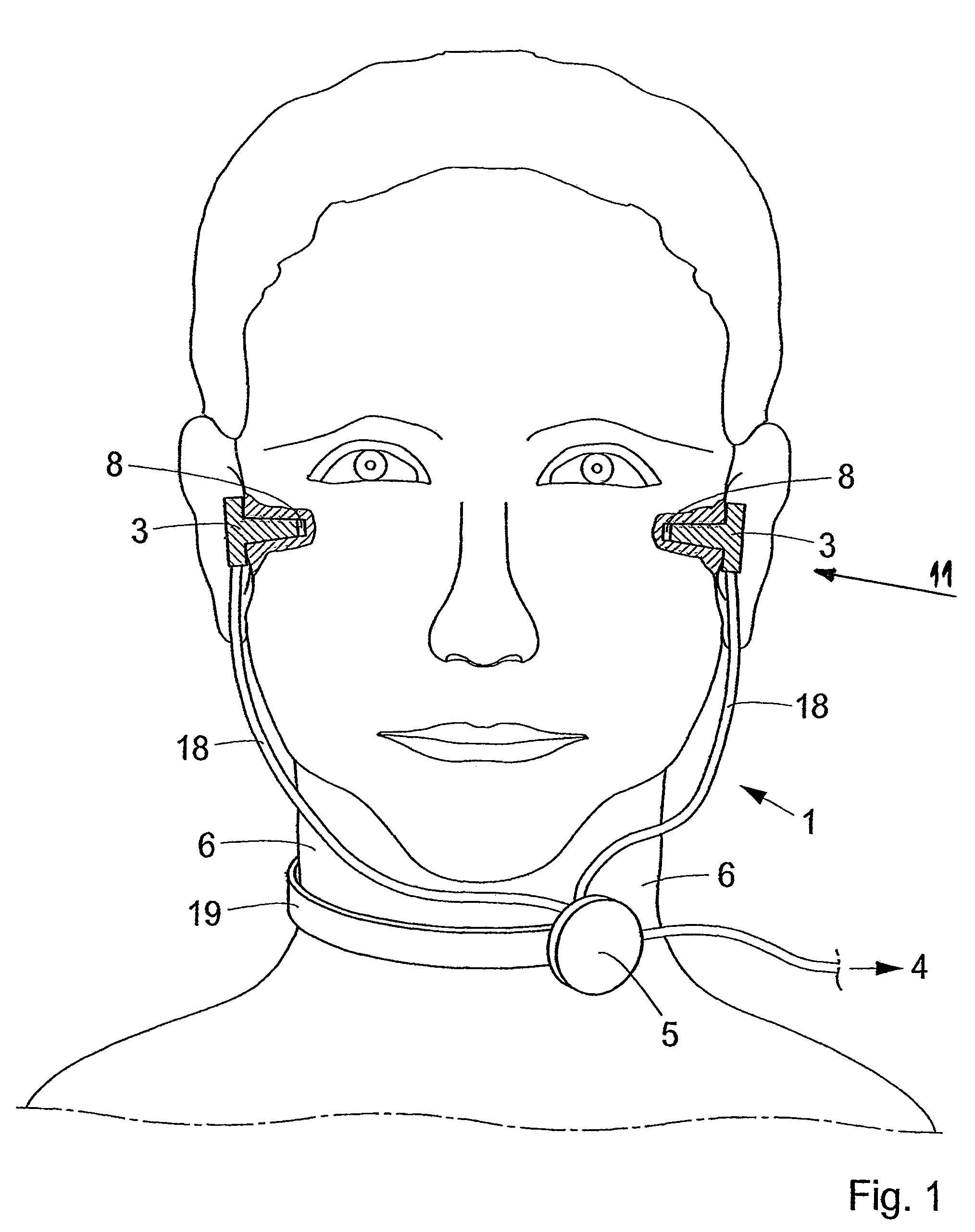 Noise damping headset with a throat microphone