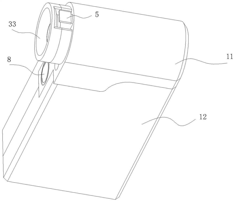 A detachable atomizing device