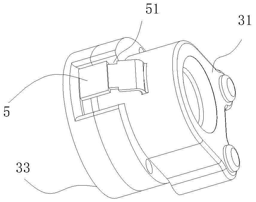 A detachable atomizing device