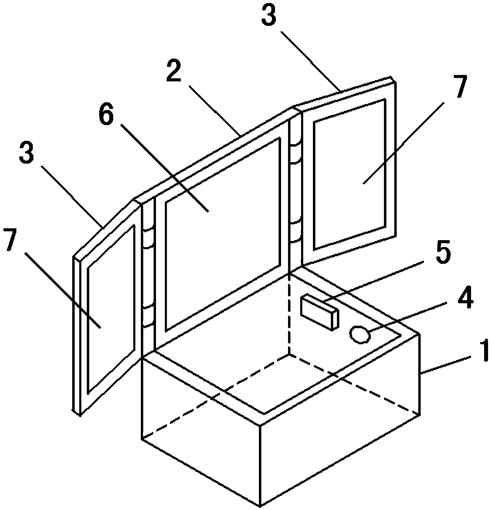 Dressing case