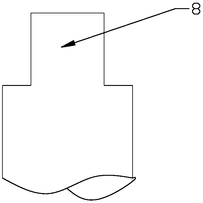 Guide driving external float clamping tool