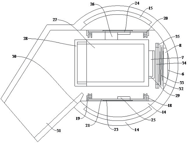 A medical accessory device with auxiliary material delivery function