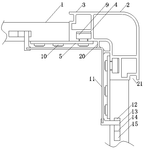 Derrick structure of household elevator