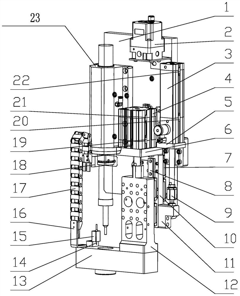 Pressure Angle Attitude Control Mechanism of Eight-legged Crawling Robot