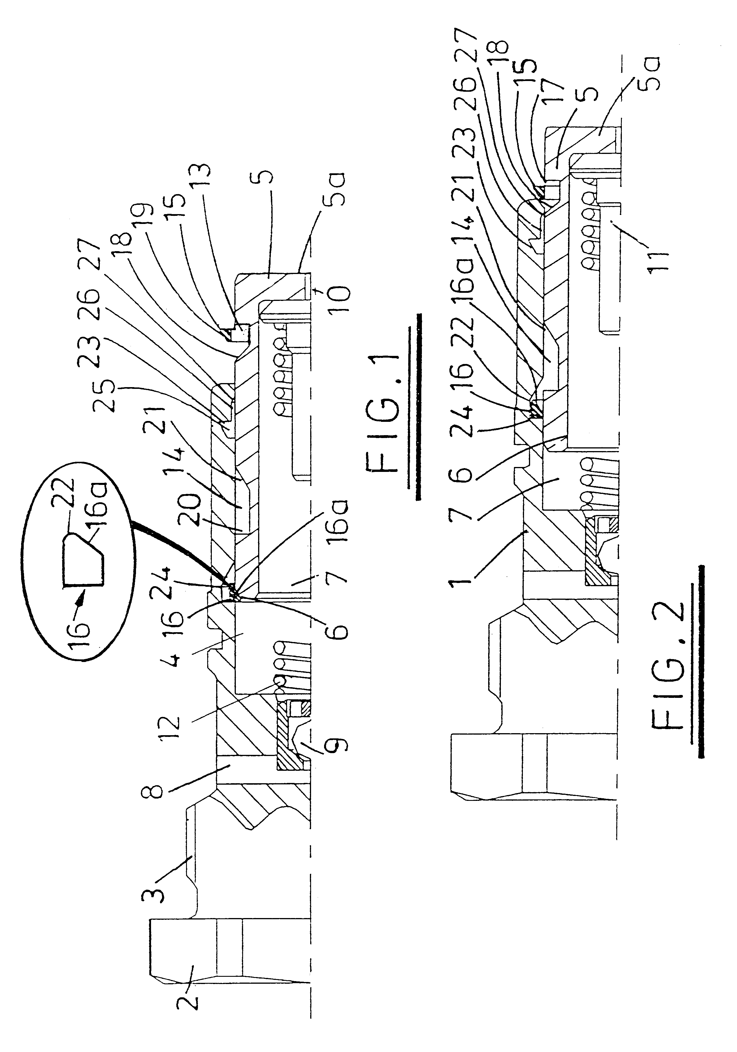 Tensioner for a chain or belt