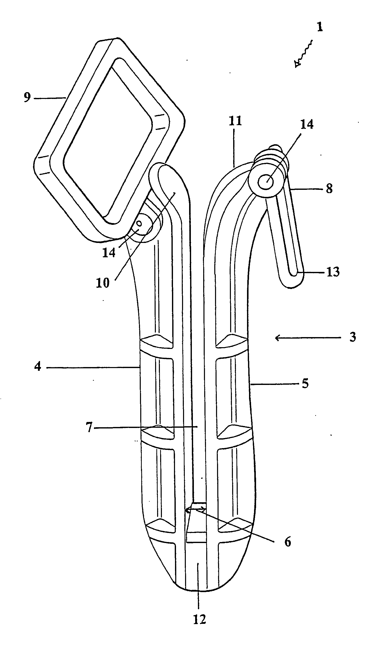 Adjustable lead cord rope or sheet storage device