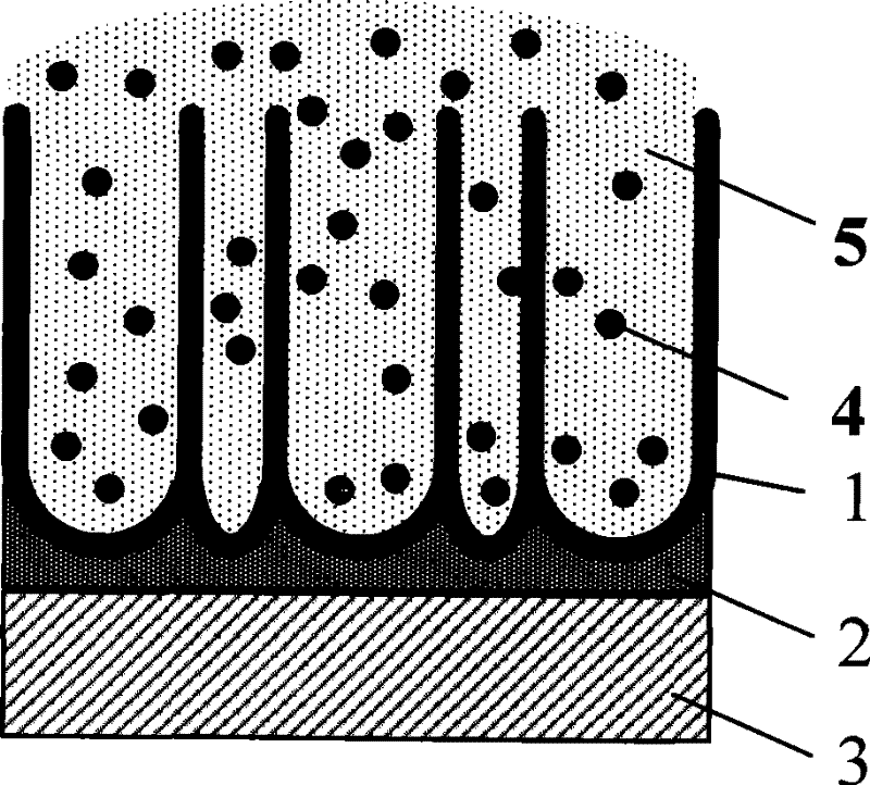 Nano composite electrode preparation for dye sensitization solar cell