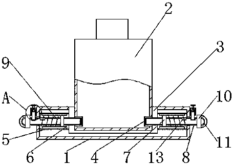 Non-rotating-regulation type machining head