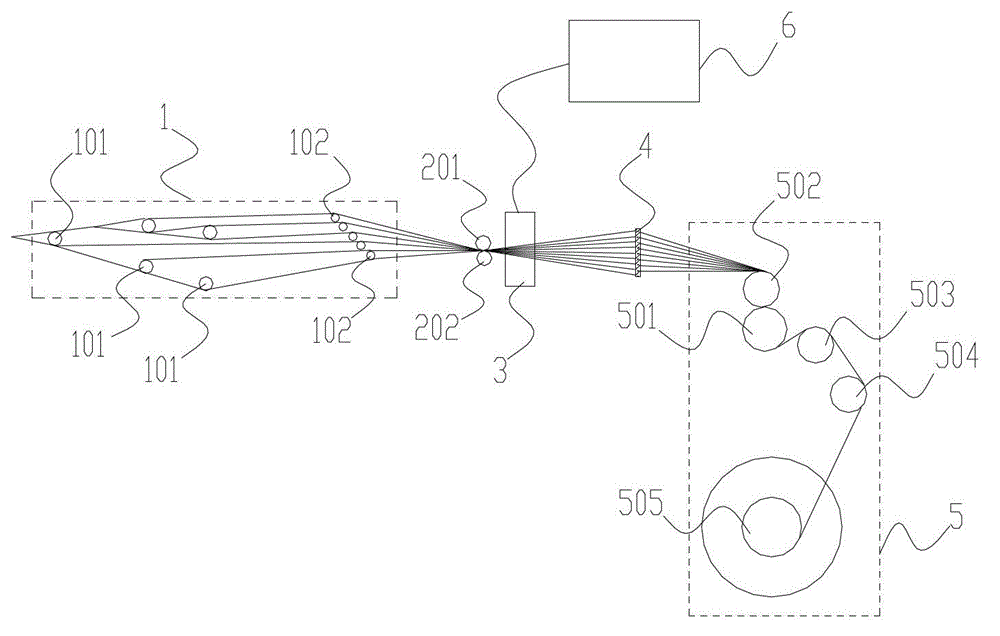 Slasher capable of realizing automatic pattern arrangement and automatic pattern arranging method