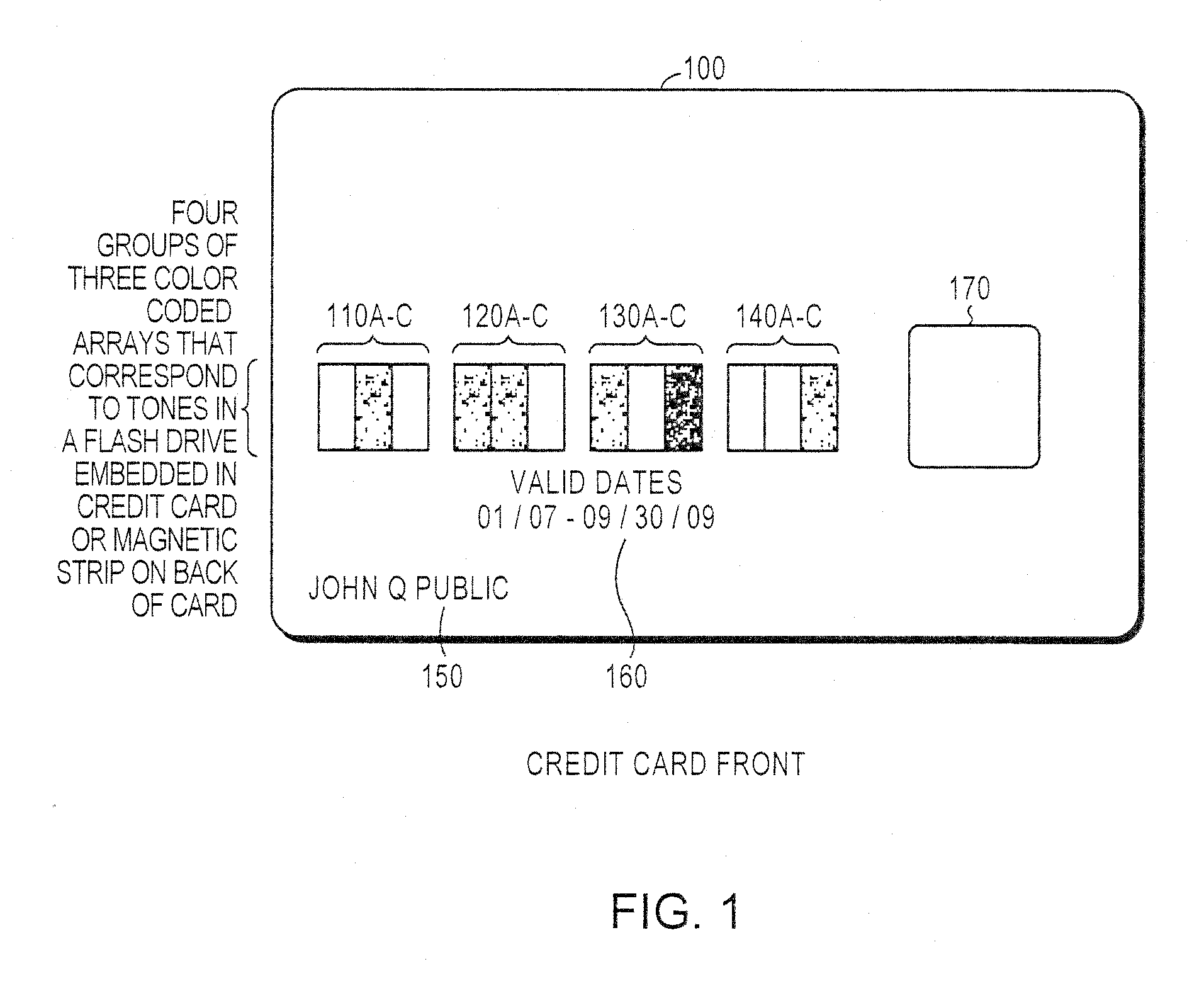 System and method for controlling secured transaction using color coded account identifiers