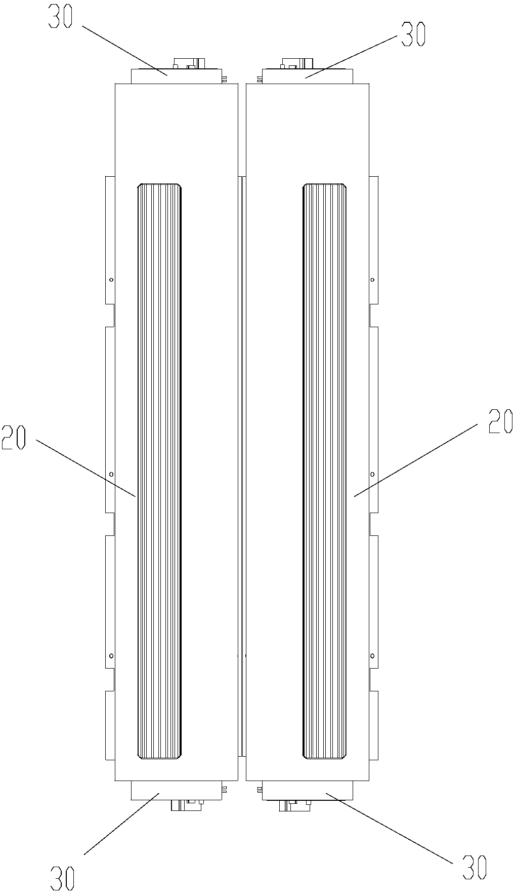 Air outlet frame structure and air conditioner indoor unit with air outlet frame structure