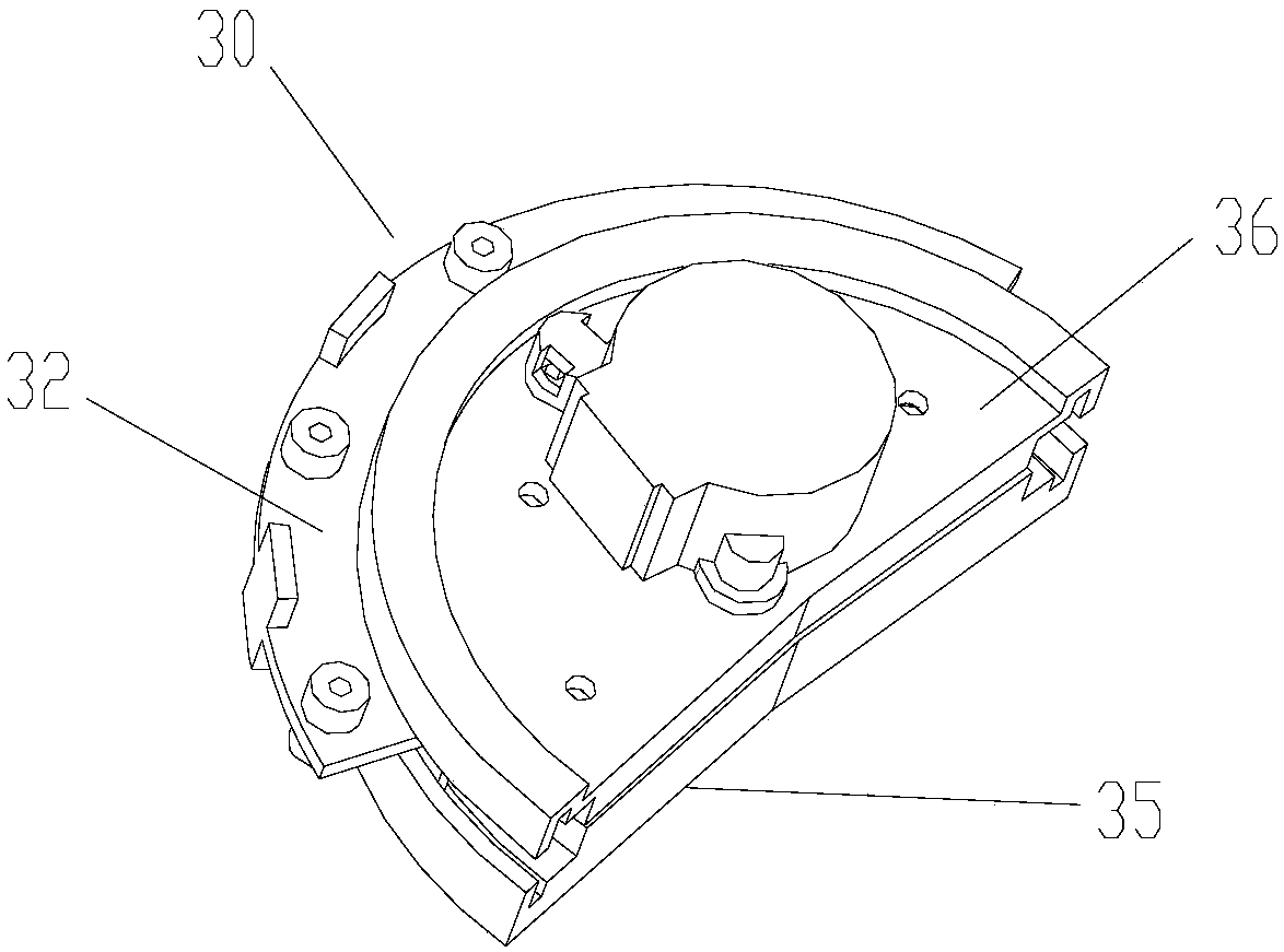 Air outlet frame structure and air conditioner indoor unit with air outlet frame structure