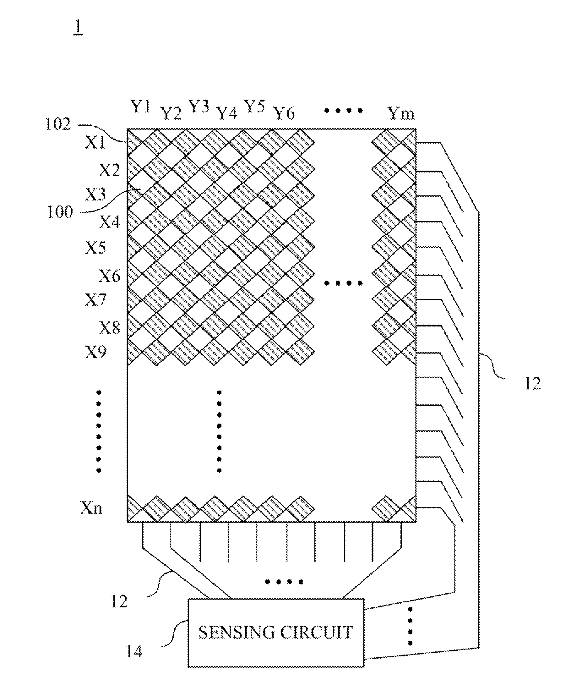 Capacitive touch panel