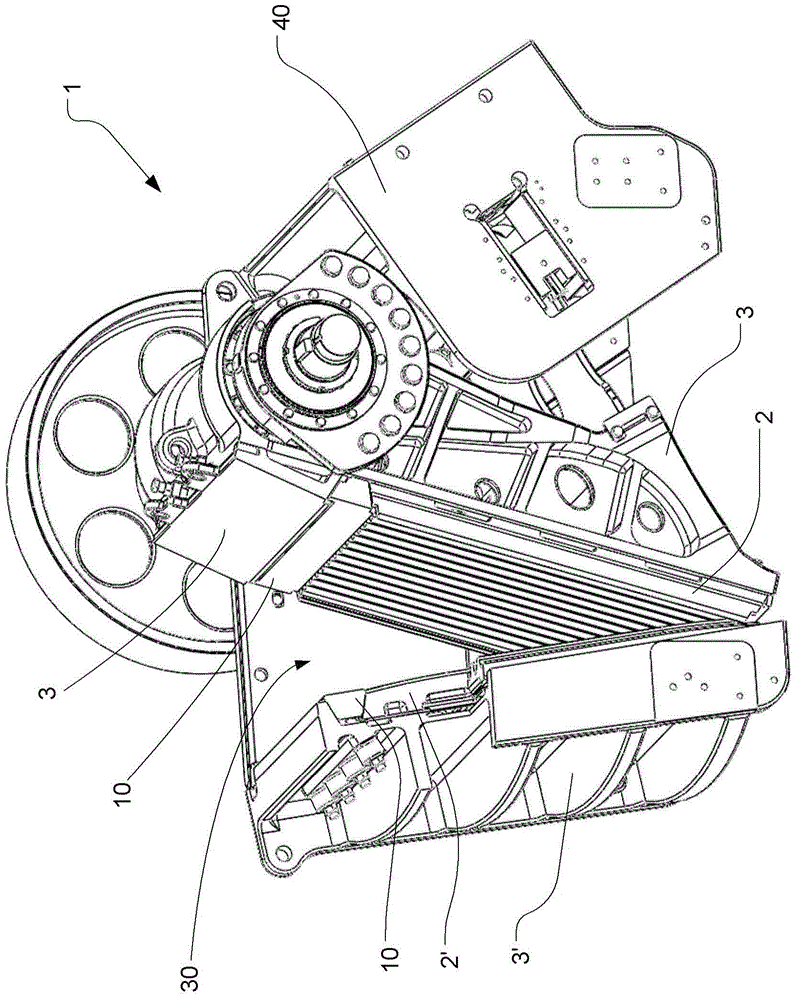 Means for securing jaw plates in a jaw crusher