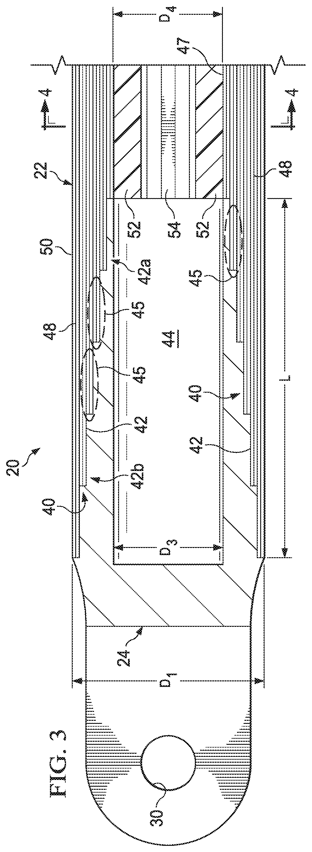 Tubular Composite Strut Having Internal Stiffening and Method for Making the Same