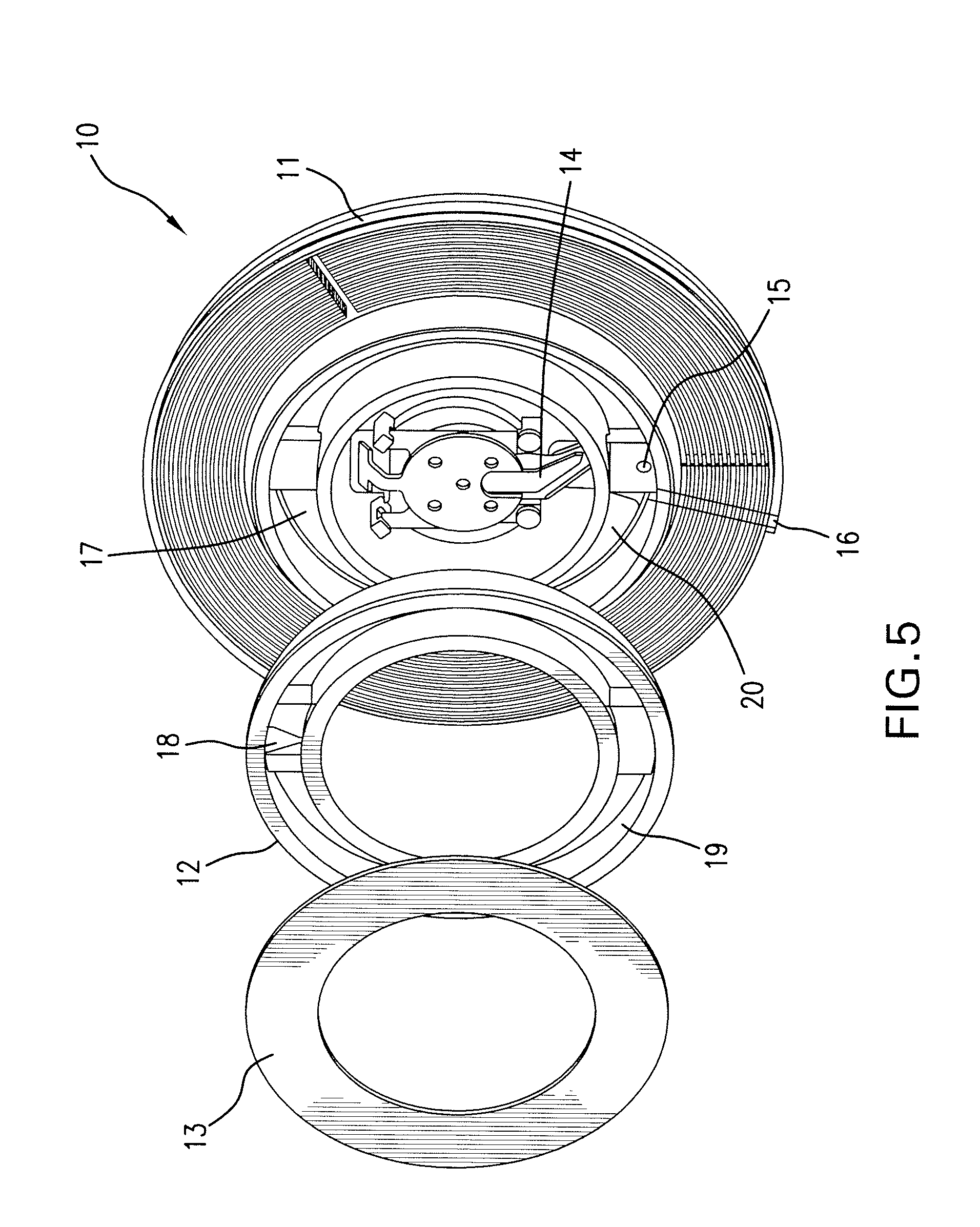 Viscous friction clutch for driving a cooling fan in a motor vehicle