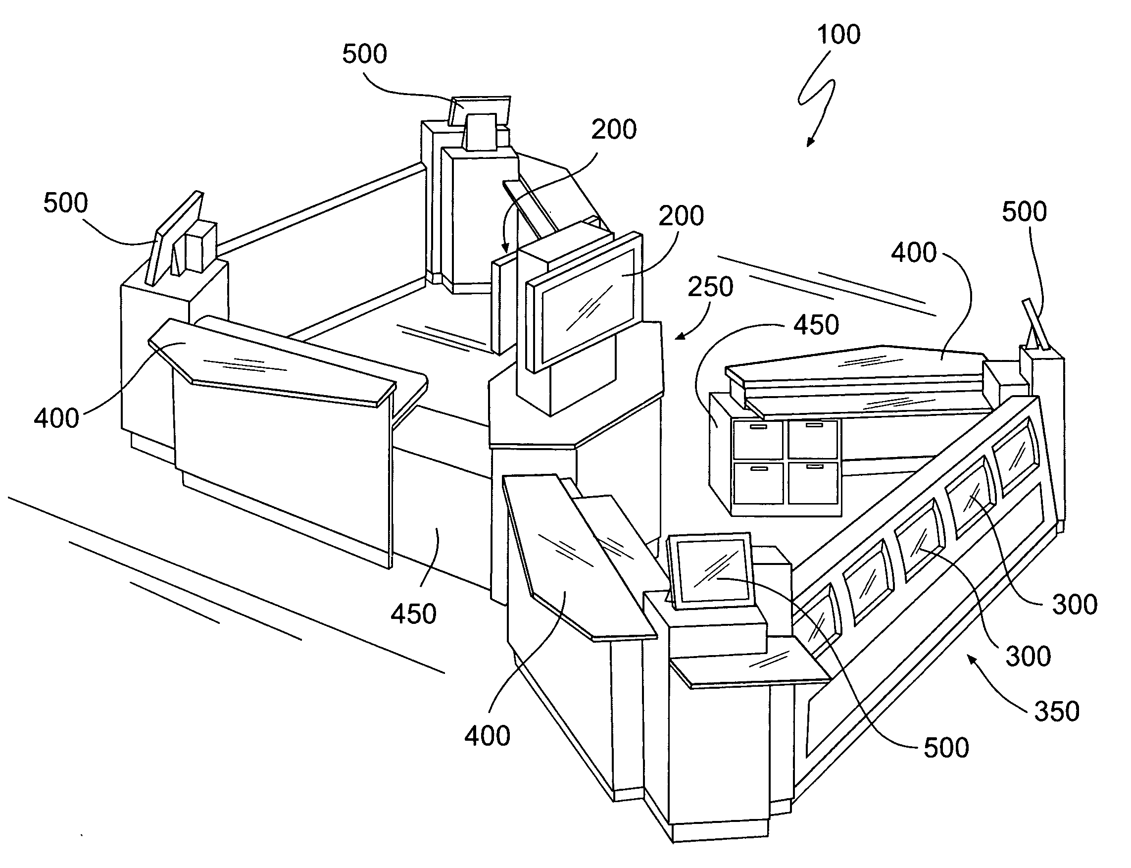 Presentation system and associated method