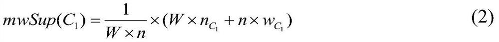 An extension method of antecedents for Chinese-English cross-language query based on matrix weighted association rules