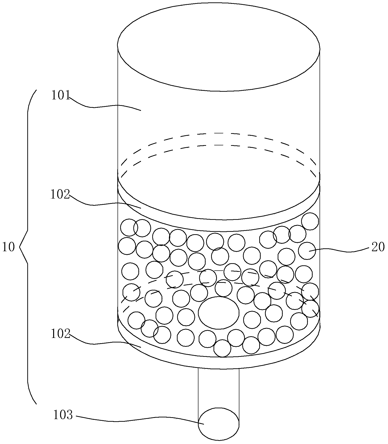 Solid phase extraction column and preparation method thereof as well as chemical sample pretreatment method based on solid phase extraction column