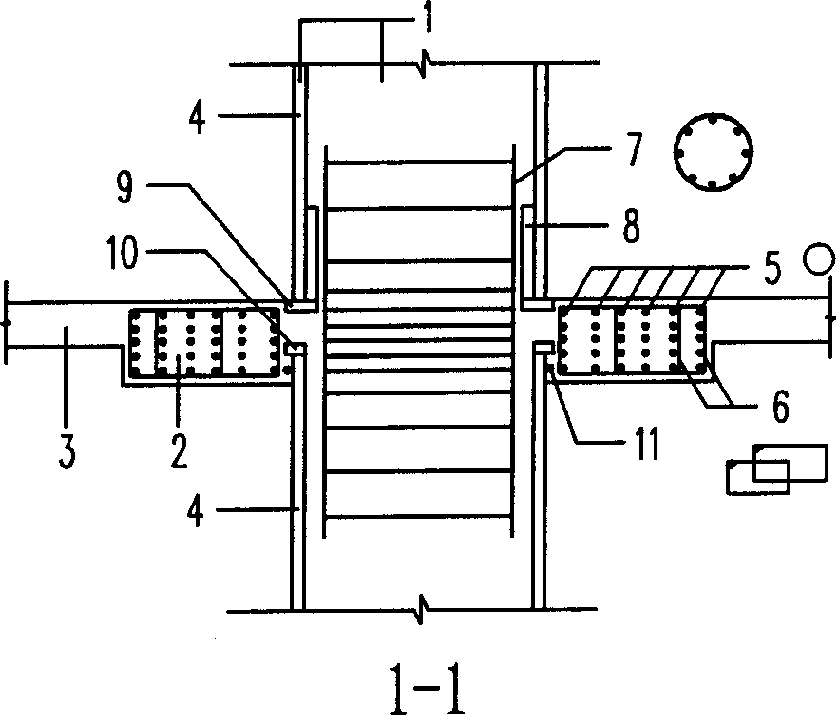 unconnected-steel-pipe-and-concrete-pillar-planar-node-eureka