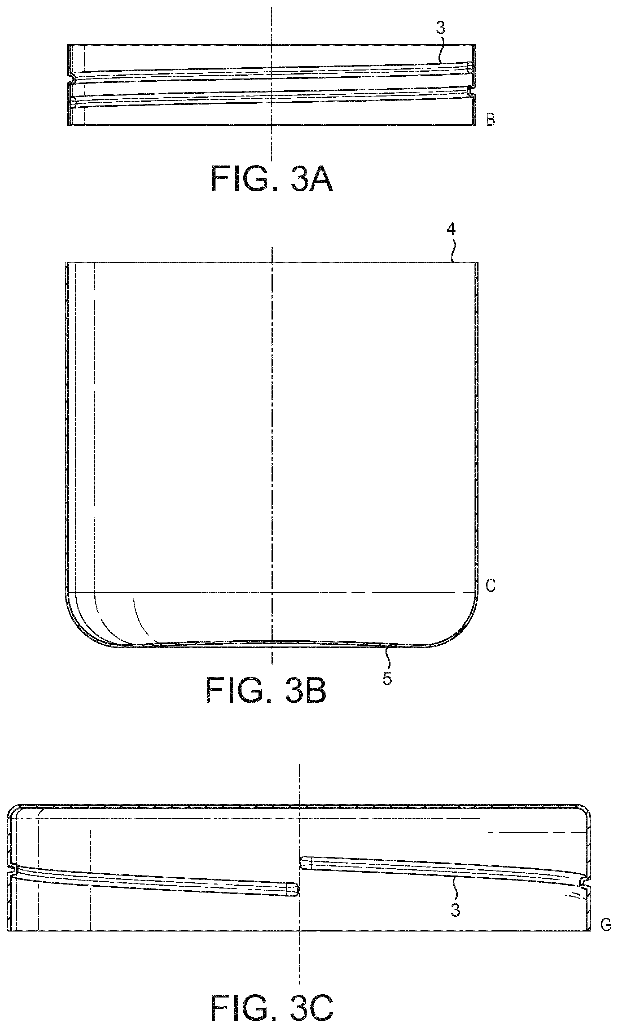 Reusable container for frozen products